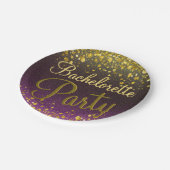 Junggeselinnen-Abschied Pappteller (Schrägansicht)