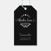 Junggeselinnen-Abschied personalisierte Himmelsgot Geschenkanhänger (Rückseite)