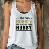 Junggeselinnen-Abschied Pop Die Bubbly Bride Hochz Tank Top