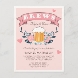 Junggeselinnen-Abschied Postkarte