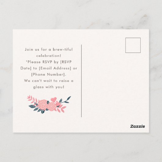 Junggeselinnen-Abschied Postkarte (Rückseite)