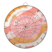 Junggeselinnen-Abschied-Retro-Rosa Betrunken in Li Dartscheibe (vorne)