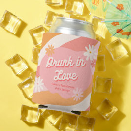 Junggeselinnen-Abschied Retro rosa Dose Cooler Dosenkühler