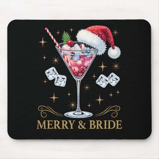 Junggeselinnen-Abschied Schwanz Drink Chri Mousepad (Vorne)