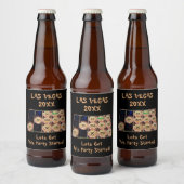 Junggeselinnen-Abschied | Slot Machine Sieger Las Bierflaschenetikett (Flaschen)