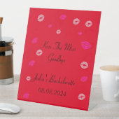 Junggeselinnen-Abschied Sockelschild (In Situ)