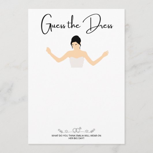 Junggeselinnen-Abschied-Spielkarte Einladung (Vorderseite)