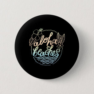Junggeselinnen-Abschied - Strände von Aloha Button