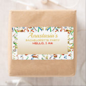Junggeselinnen-Abschied Streamers Paper Name Tags (Insitu)