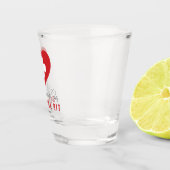Junggeselinnen-Abschied Survival Kit Personalisier Schnapsglas (Rechts)