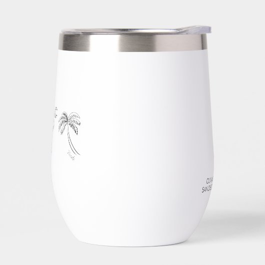 Junggeselinnen-Abschied Thermal Wine Tumbler (Links)