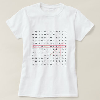 Junggeselinnen-Abschied Time Fun Word finden Weddi T-Shirt