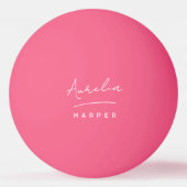 Junggeselinnen-Abschied Tischtennisball (Rückseite)