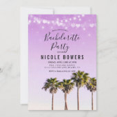 Junggeselinnen-Abschied Tropische Einladung (Vorderseite)