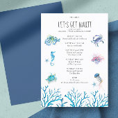 Junggeselinnen-Abschied Watercolor