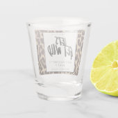 Junggeselinnen-Abschied - Wild Animal Print Schnapsglas (Rückseite)