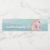 Junggeselinnen-Abschied Zubehör Wasserflaschen Eti Wasserflaschenetikett (Einzelnes Label)