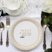 Junggeselinnen-Abschied zum Kochen Pappteller