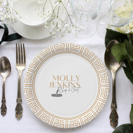 Junggeselinnen-Abschied zum Kochen Pappteller