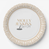 Junggeselinnen-Abschied zum Kochen Pappteller (Vorderseite)