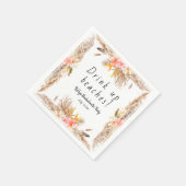 Junggeselinnen-Abschied zum Trinken von Stränden Serviette (Ecke)