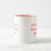 Junggeselinnen-Abschied Zweifarbige Tasse (Mittel)