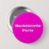 Junggeselinnen-Abschieds-Button Button (Vorne & Hinten)