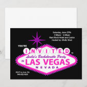 Junggeselinnen-Abschieds-Einladung Einladung (Vorne/Hinten)