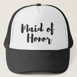 Junggeselinnen-Abschieds-Hut-Trauzeugin Truckerkappe