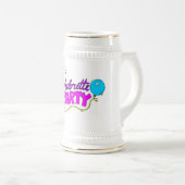 Junggeselinnen-Abschieds-Tasse Bierglas (VorderseiteRechts)