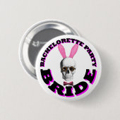 Junggeselinnen-Abschiedsbraut Button (Vorne & Hinten)
