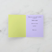 Junggeselinnen-Abschiedseinladung Einladung (Innenseite)