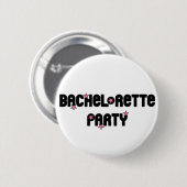 Junggeselinnen-Abschiedsknopf Button (Vorne & Hinten)