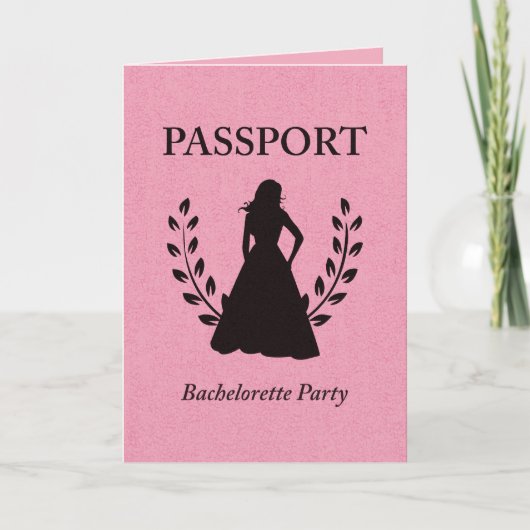 Junggeselinnen-Abschiedspaß Einladung (Vorderseite)