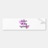 Junggeselle Autoaufkleber (Vorne)