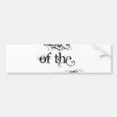 Junggeselle Autoaufkleber (Vorne)