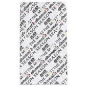 Junggeselle die meiste drastische Jahreszeit Kleine Geschenktüte (Rückseite)