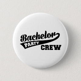 Junggeselle-Party-Crew Button