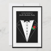 Junggeselle-Party Einladung (Vorderseite)