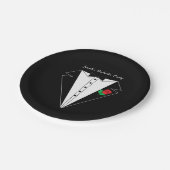 Junggeselle-Party Pappteller (Schrägansicht)