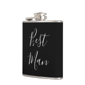 Junggeselle-Party Trauzeuge Flachmann (Links)