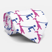 Junggeselle-Partyikone Krawatte (Gerollt)