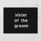 Junggeselle Postkarte (Vorderseite)