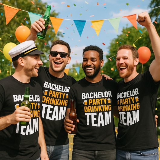 Junggesellen-Abschied: Das ultimative Party-T-Shir T-Shirt