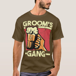 Junggesellen Abschiedsparty Verlobung Hochzeitsfei T-Shirt