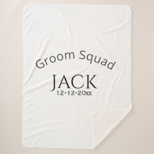 Junggesellen-Team-Name Datum Jahr fett gedruckter  Sherpadecke