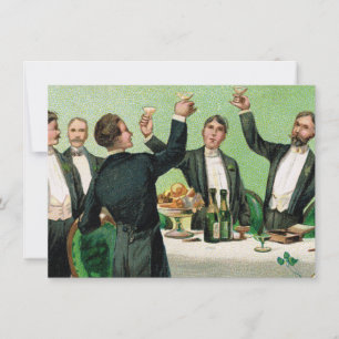 Junggesellenabschied auf altmodische Art Einladung