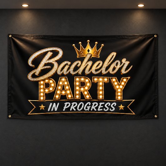 Junggesellenabschied-Banner Banner