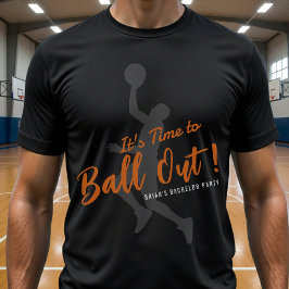 Junggesellenabschied Basketball - Zeit zu Punkten T-Shirt