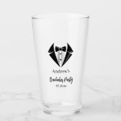 Junggesellenabschied-Bierglas Glas (Vorderseite)